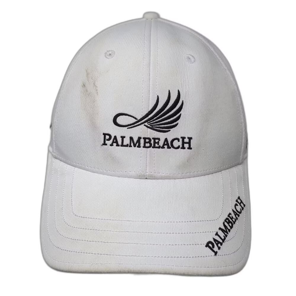 Foremost Palm Beach White Baseball Cap One Size Hat Golf Performance Adjustable